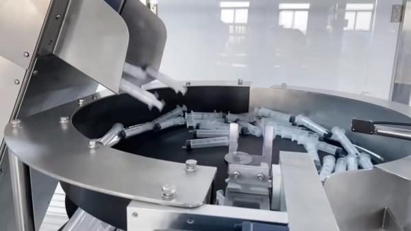 0.5-80ml Prefilled Liquid Compressed Air Syringe Filling Machine