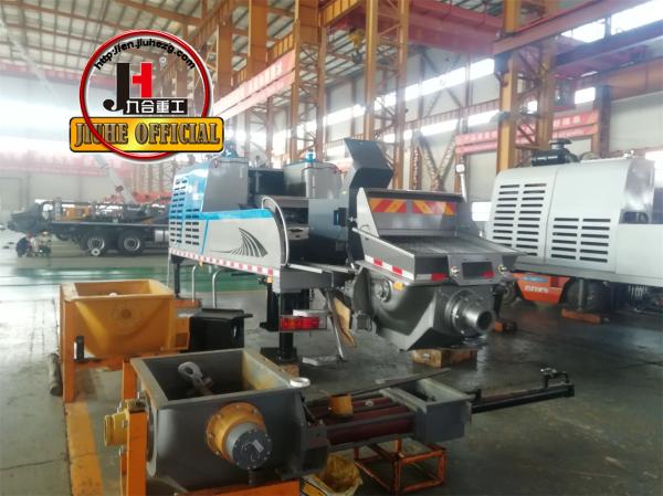 JIUHE Truck Mounted Concrete Line Pump PTO Driven Concrete Line Pump Concrete Pump Machinery AI-100CLPP For Australia