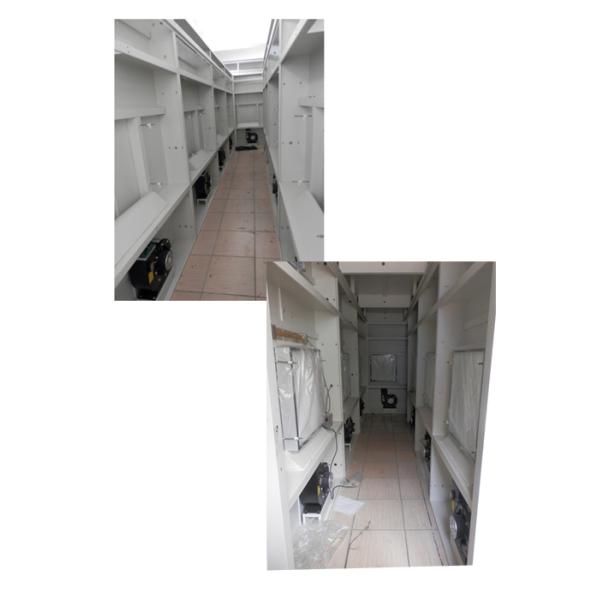 Customized Clean Room Modular Air Shower Tunnel With Blower Internal