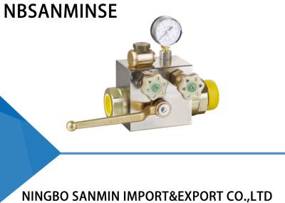 Válvula de solenoide hidráulica pequena de AQF, válvula de bola alta da segurança para o acumulador