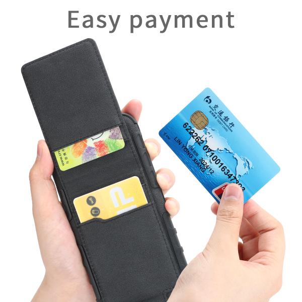 Крышка телефона многофункционального случая телефона Iphone 14 кожаного противоударная кожаная