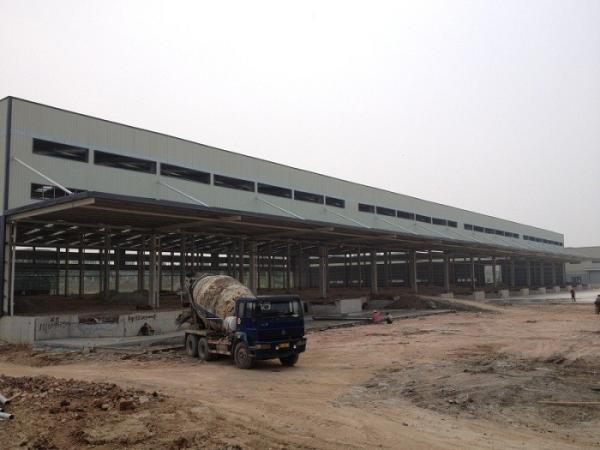 Armação de aço de construção pré-fabricada feixe personalizada de H para a oficina da indústria