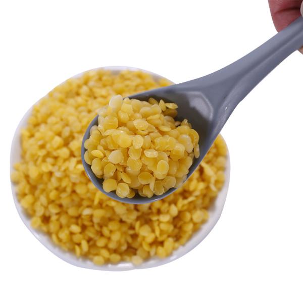 100% Pure Natural Beeswax Granules Food Grade Yellow or White Pellets