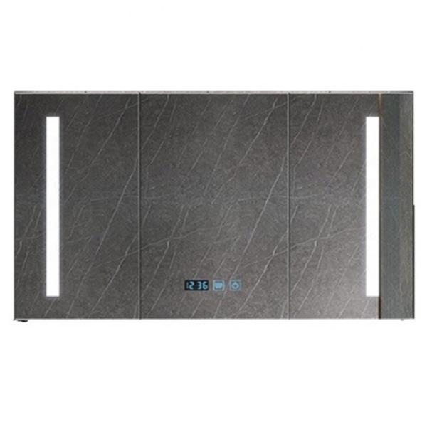 4000K 5000K Illuminated LED Mirror Cabinet , Bathroom Vanity Mirror With Storage