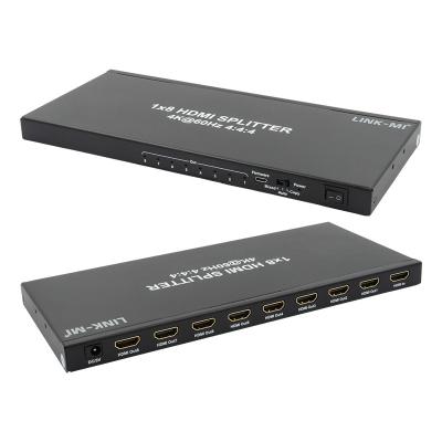 1/8 4K HDMI Splitter 1 In 8 Out 60Hz 3D 18G  Video Audio Splitter For 8 Displays