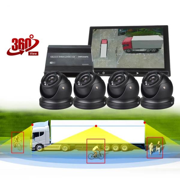 HD IR Night Vision Vehicle Metal Dome Camera LED Truck Bus Car Camera