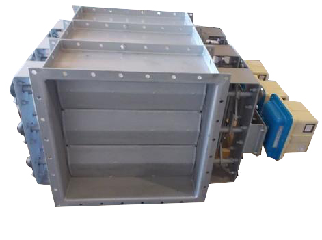 Электрические дымовые клапаны из нержавеющей стали