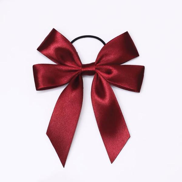 MSD Custom Elastic Loop Ribbon Bows Wine Bottle Neck Decorative Bows for Celebration