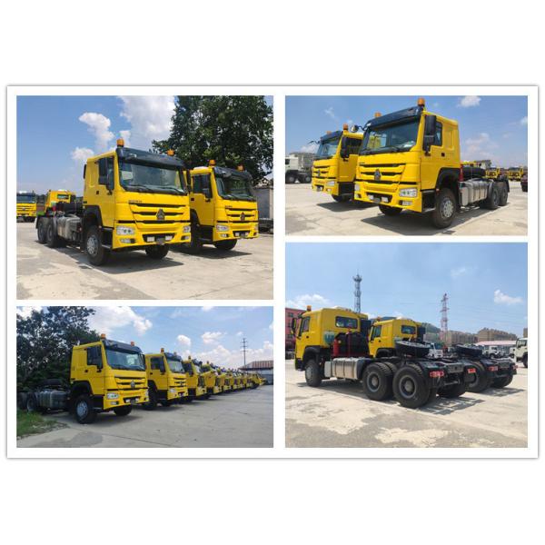 Radial Tire Design Sinotruk HOWO 6X4 375HP Good Condition Tractor Truck Sleeper Cab