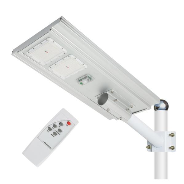 Solar Street Light With Pole And Battery 160lm/w 5 years Warranty IP67 Waterproof for outdoor
