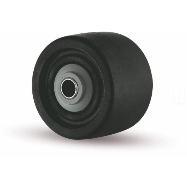 Factory Direct Sales 65/75mm Wheel Caster 360 Degree Top Plate Mini Swivel Nylon Casters Wheels