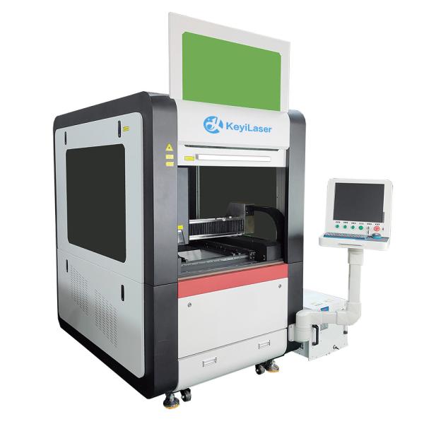 KEYILASER High-Precision Fiber Laser Cutting Machines For Sheet Metal 1000w 1500w 2000w Cortadora Laser Cutter