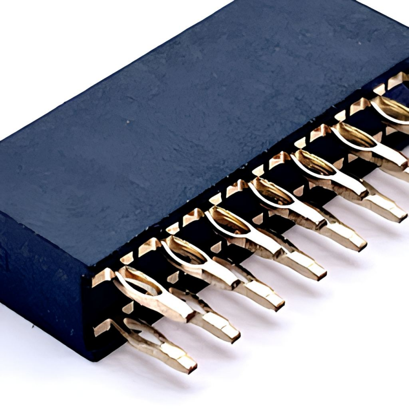 2.54mm Pitch 2*8 Pin IP68 Waterproof 3.0 Amps 120 V Female Header Connectors for PCB and BNC Antenna Connector