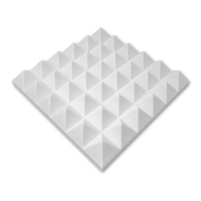 Scène multi blanche légère de mousse acoustique de pyramide insonorisée