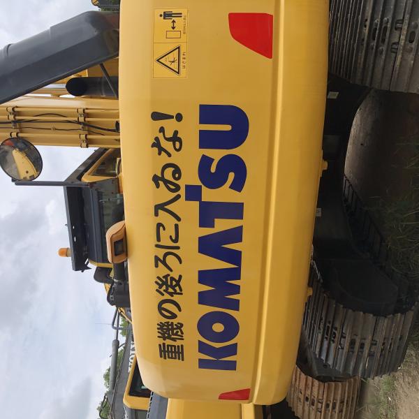 Escavação de 20 toneladas de duração hidráulica de trilho tipo PC Komatsu 200 escavadeira de segunda mão a um preço baixo e vender bem