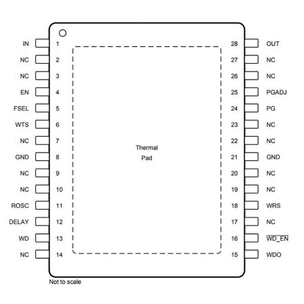 IC Chip TPS7B6833QPWPRQ1 500mA 40V High Voltage Ultralow Quiescent Regulator IC