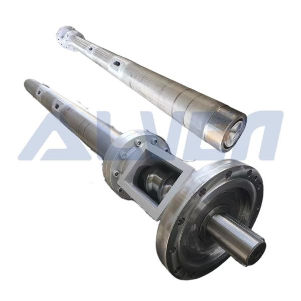High Nitriding Hardness HV900-1000 Extruder Screw Barrel With Vents