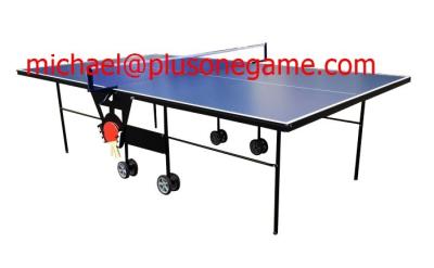 Supplier Folding table tennis table ping pong table features 10 minute assembly