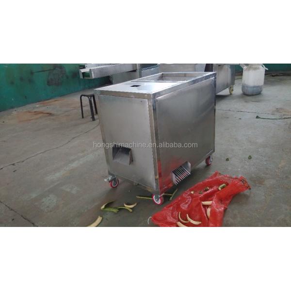 China Stainless Steel Commercial Green Banana Peeling Machine