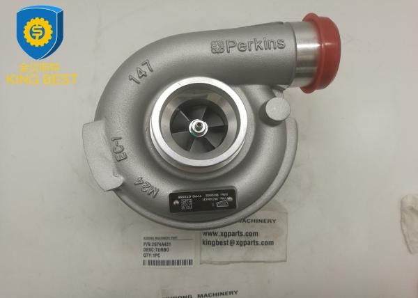 turbocompressor do motor 1104A-44T 4.4LTR do turbocompressor GT2556 Perkins da máquina escavadora 2674A431