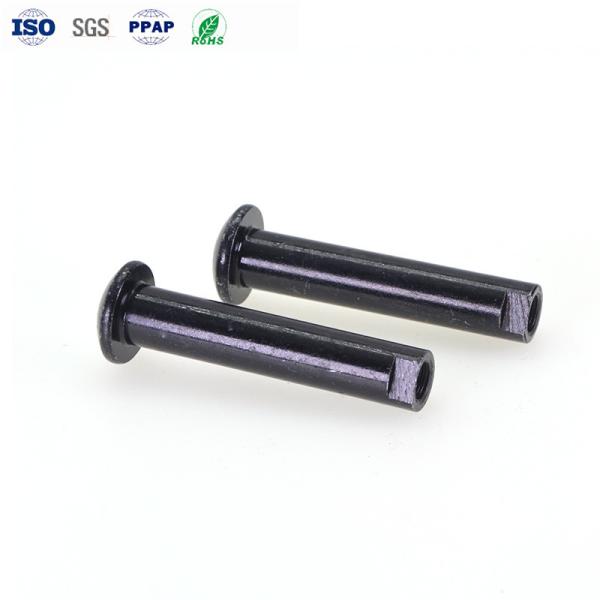 Cabecera de paneles de acero al carbono Cerrojo hexagonal M3-M18 Zinc negro 4.8 grado