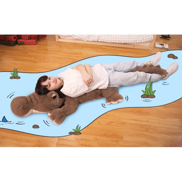 Giant Alligator Stuffed Animal Soft Large Crocodile Plush Toy Cute Style Gifts Kids Boys Girls