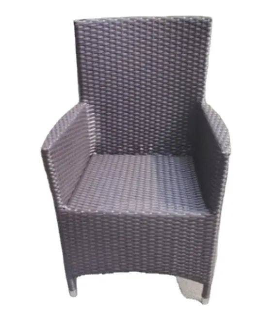 Wicker rattan plastic garden beach stackable chairs restaurant outdoor coffee milk juice shops dining chair---YS5644