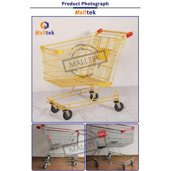 Легкая тележка для супермаркетов 180L