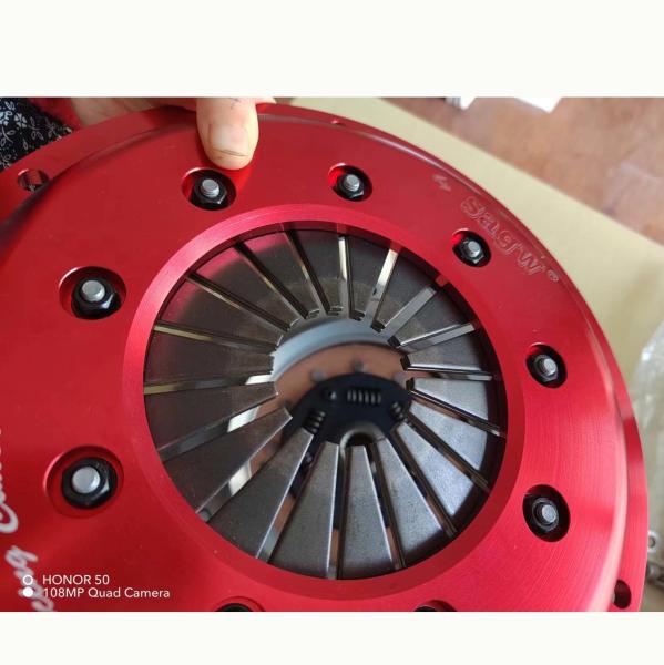 Single Disc 4140 Steel Racing Clutch Kits Honda R18 215mm Friction Plate Exedy Replacement Clutch Kit