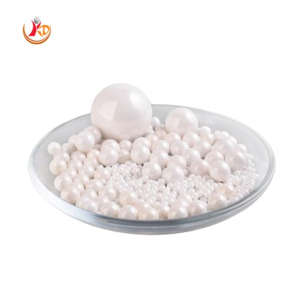 White Ceramic Ball Yttria Zirconia Ceramic Beads For Grinding Mill Machine
