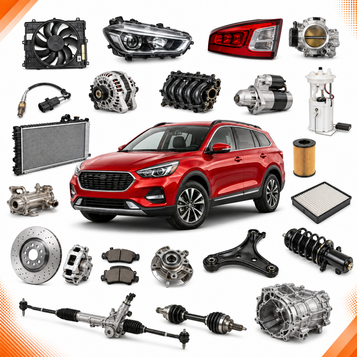 25337386A Repair Auto Engine System O2 Lambda Sensor Spare Parts For Auto Fuel System