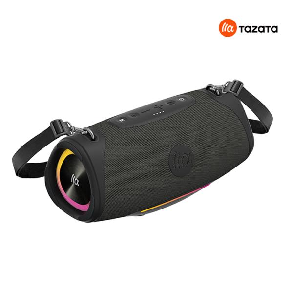 ポータブル ブルーツスピーカー 80W IPX7 RGB照明付き防水