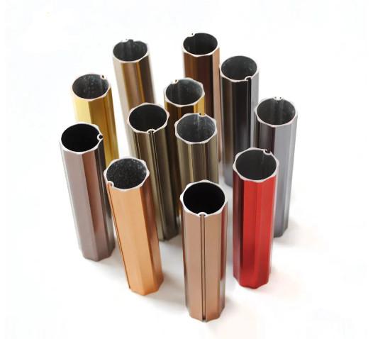 Mill Finish/Anodized/Powder Coated/Wood Grain/Polished/Brushed Aluminium Profiles 0.8mm-2.0mm