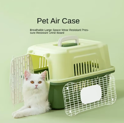 Comfortable Cat Outing Travel Box Metal Frame and Breathable Comfort for Adventures