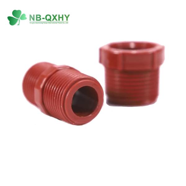 Fornecimento competitivo Pn16 Red tubos de plástico PPH tubos de tubulação Nipple com certificado SGS