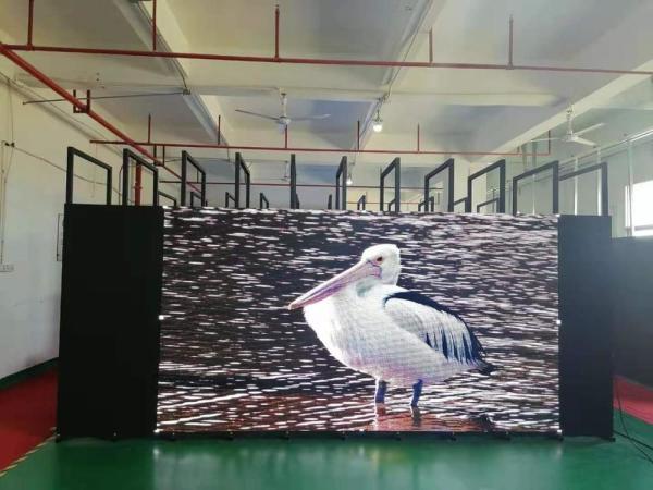 HD Indoor Full Color Fixed Led Display Screen Fast Install With Magnet Design Cabinet