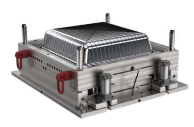 SMC moule de boîte de batterie pour voiture 80-780 tonnes d'injection