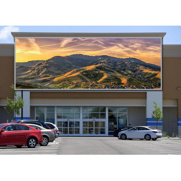 Airports P8 Outdoor LED Advertising Screen SMD3535 IP65 Waterproof