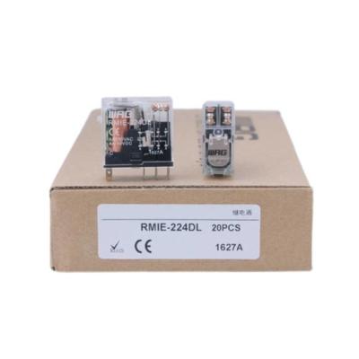do indicador intermediário do diodo emissor de luz do relé 2C/O de 24V 8A micro interruptor eletromagnético