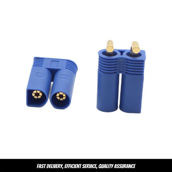 Male Female Gold Plated Banana Plug EC5 Bullet Connectors For RC FPV Drone Lithium Battery