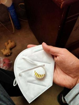 Particulate  Valved Dust Mask Nonwoven KN95 9100V  Industrial Labor With Valve