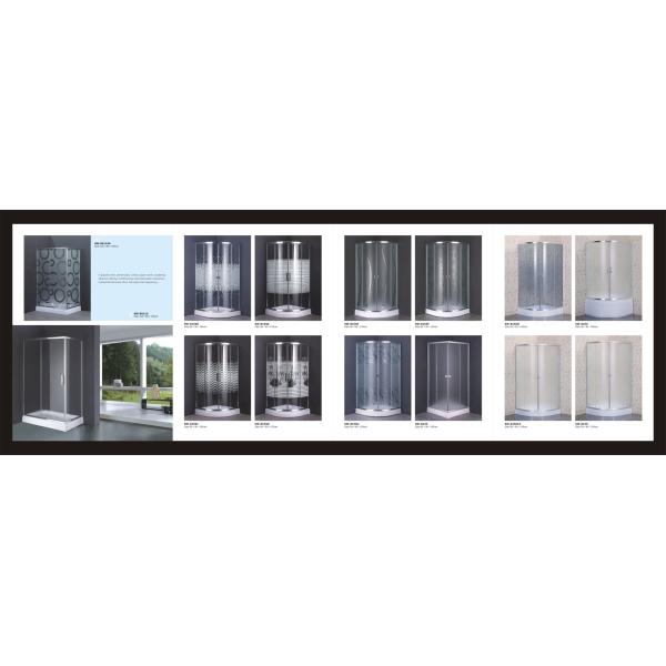 Les profils expulsés en aluminium pour la cabine de douche/pièce de douche, anodisent les sections en aluminium expulsées polonaises