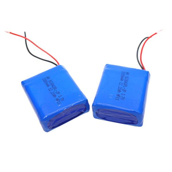 12.21Wh 3.7V 3300mAh Li Polymer Battery Pack