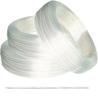 Couleur transparente bidon 20awg de Tefzel de fil de cuivre d'avions