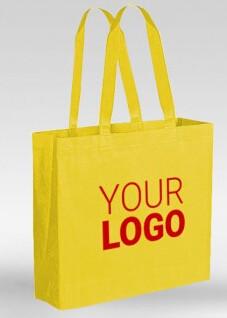 Canvas Grocery Shopping Bags Handles - Cloth Grocery Tote Bags - Reusable Shopping Grocery Bags - Organic Cotton