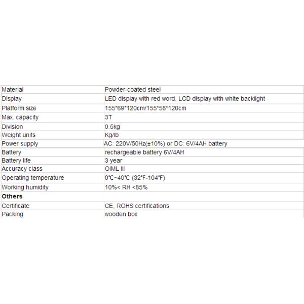 Échelles de camion de palette d'acier doux de la CE 2t avec le frein de main