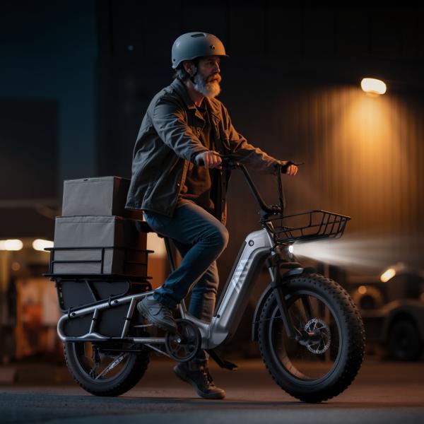 Hot Selling Good Motor E-Bike Fat Tire Cargo Bike Fatbike Electric Bicycle China Fat Bike Cargo Bike