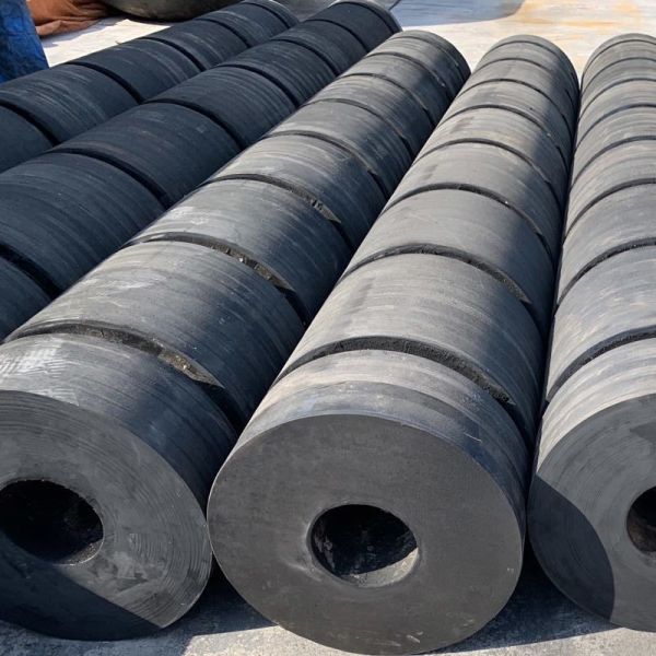 Dock Rubber Fender Heavy Duty Protection High Absorption Reliable Use