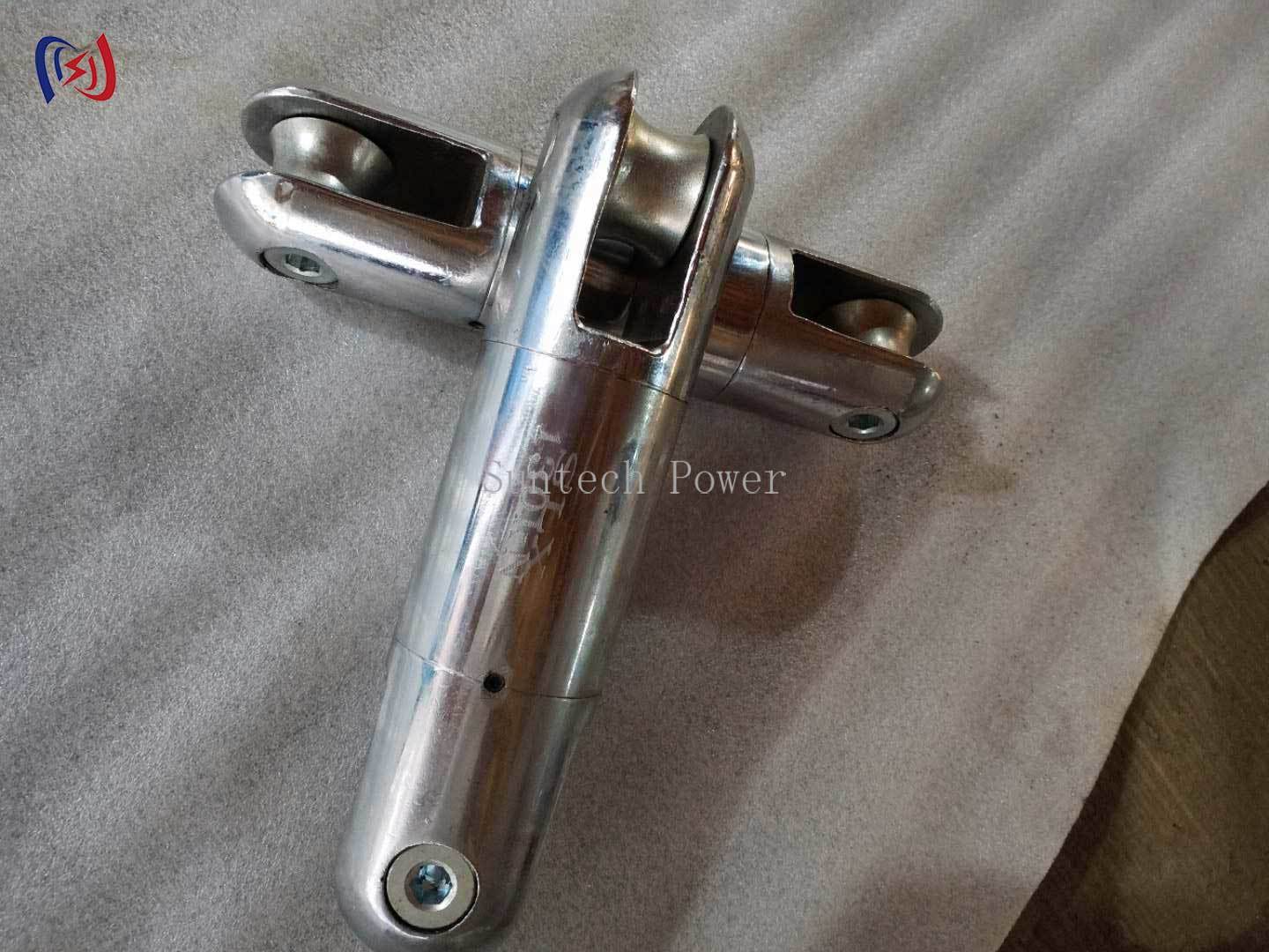 Heavy Duty Swivel Joint with 5-250KN Rated Load and 360° Rotation Capability for Transmission Line Stringing
