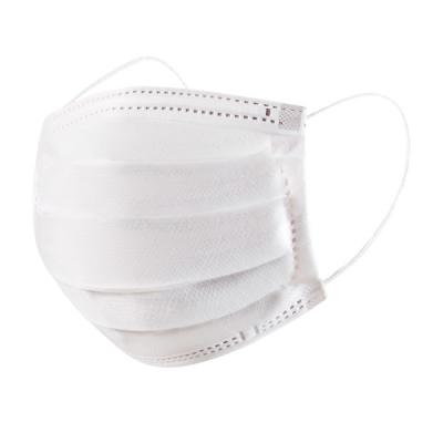Clean Room Non Woven Disposable 3 Ply Mask Earloop Anti Dust Anti Odour